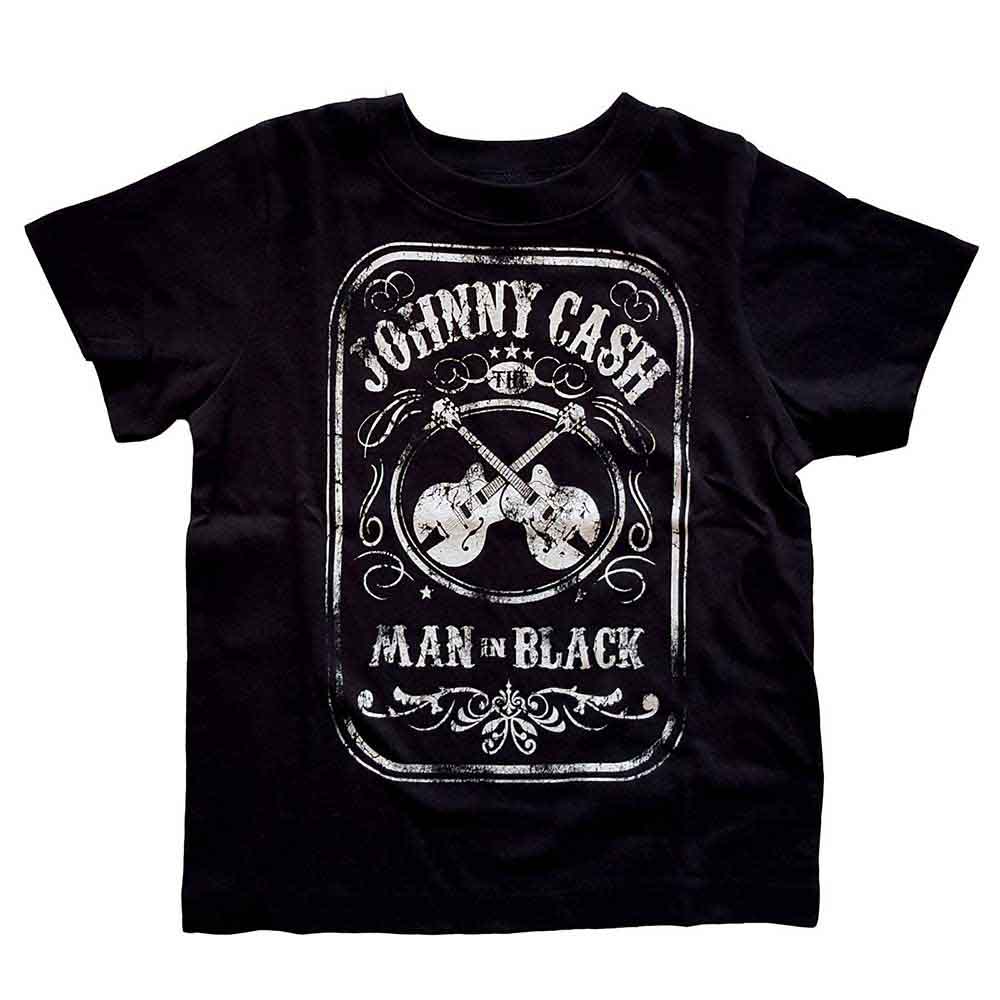 Tričko Johnny Cash - Man In Black, Dieťa,Čierna,5 – 6 rokov