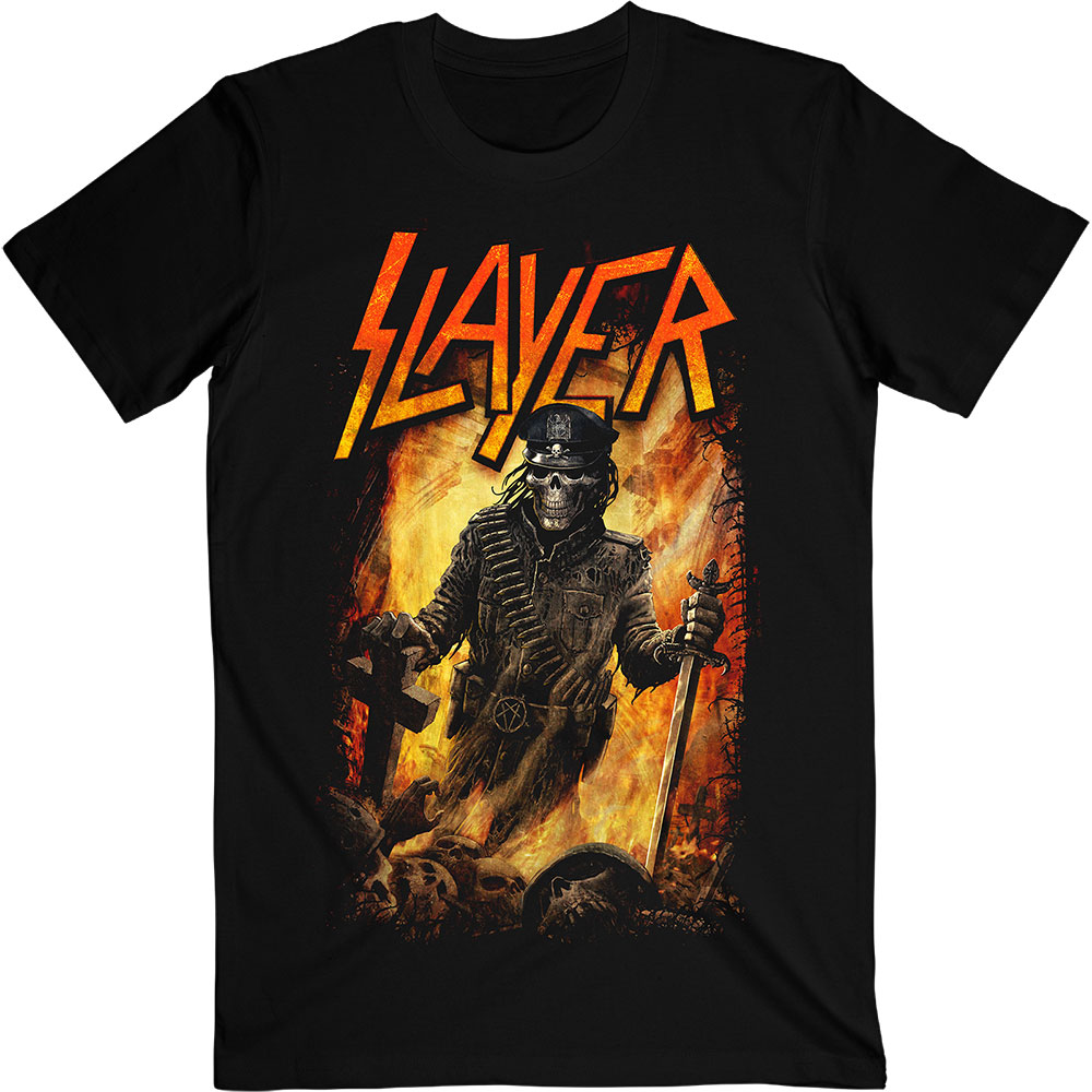 Tričko Slayer - Aftermath, Unisex,Čierna,XXL