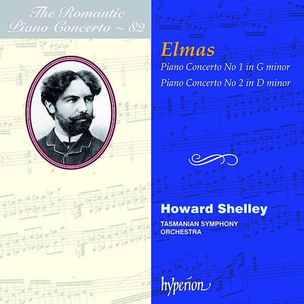 CD Howard Shelley - ELMAS: PIANO CONCERTOS
