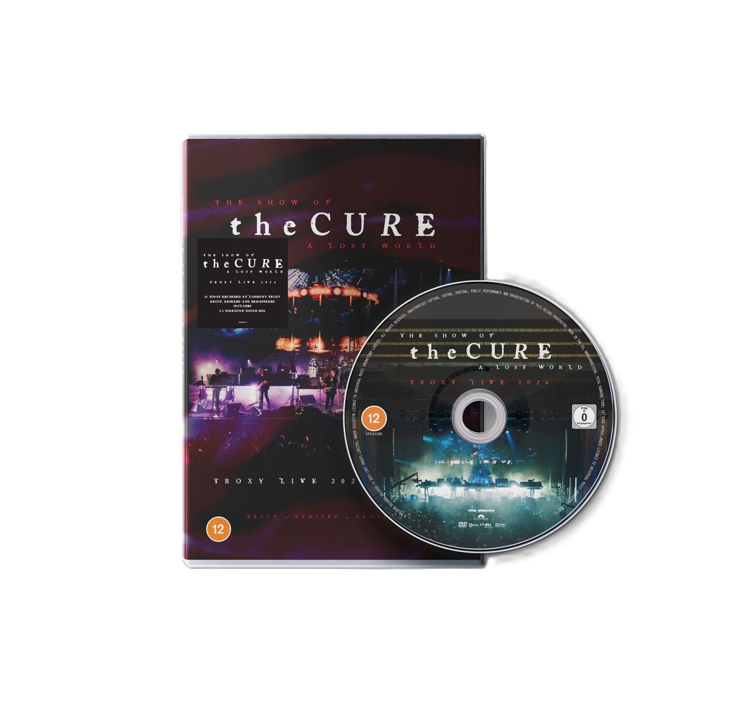 DVD The Cure - The Show Of A Lost World: Troxy Live 2024