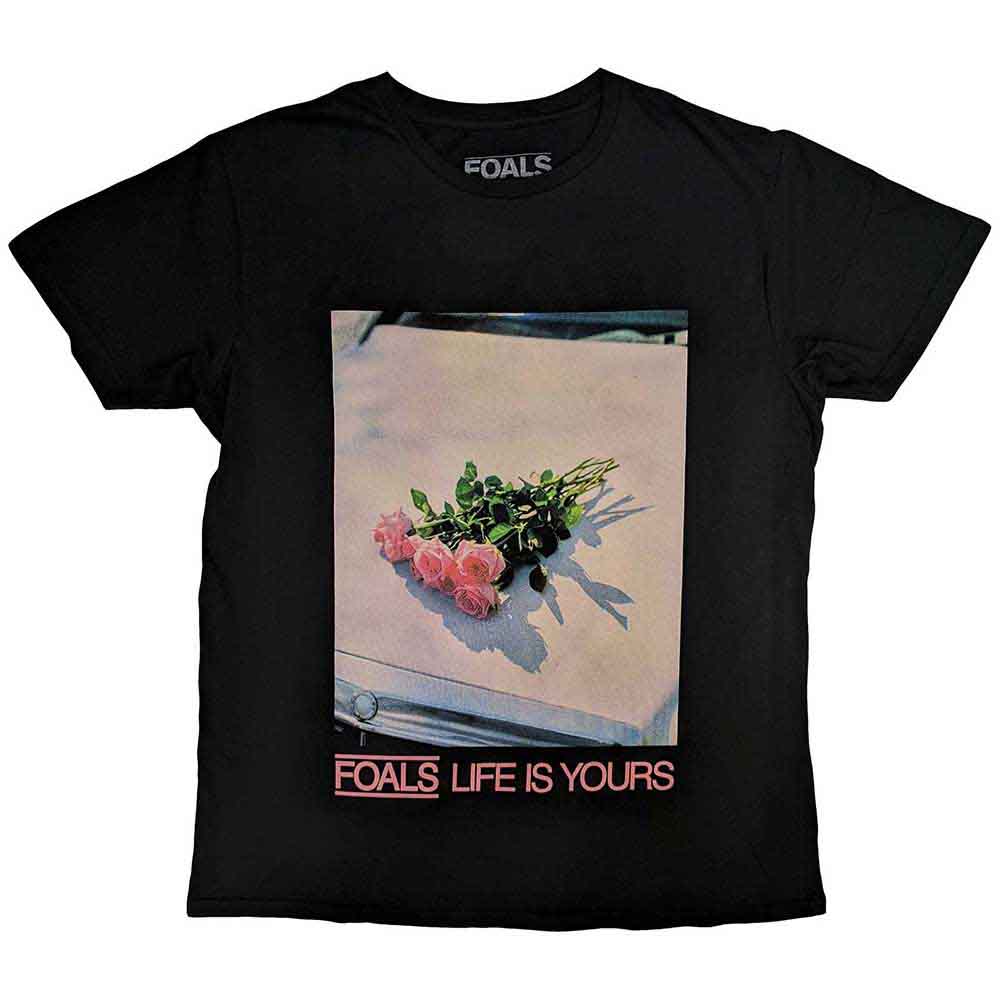 Tričko Foals - Life Is Yours, Unisex,Čierna,XXL