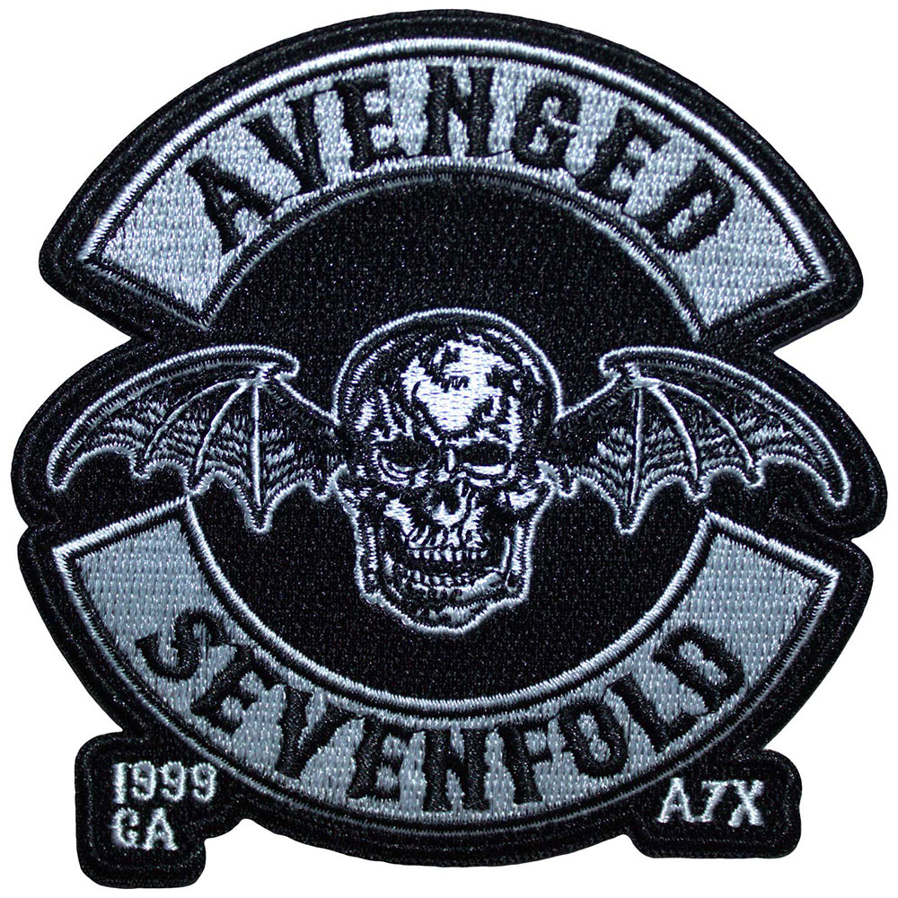 Nažehlovačka Avenged Sevenfold A7X - Deathbat Crest Cut-Out