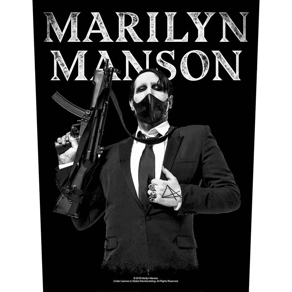 Nažehlovačka Marilyn Manson - Machine Gun