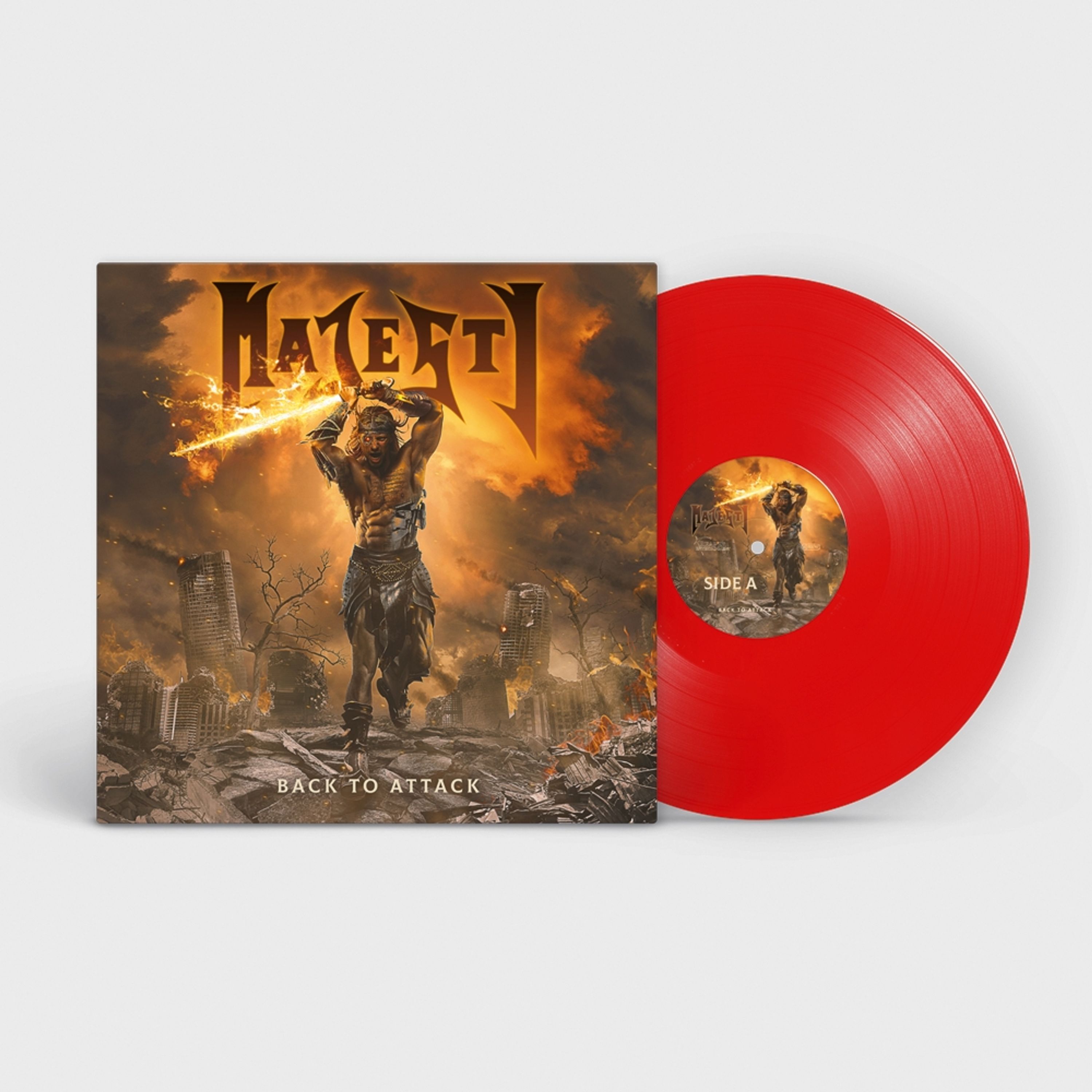 Vinyl Majesty - BACK TO ATTACK (RED VINYL)