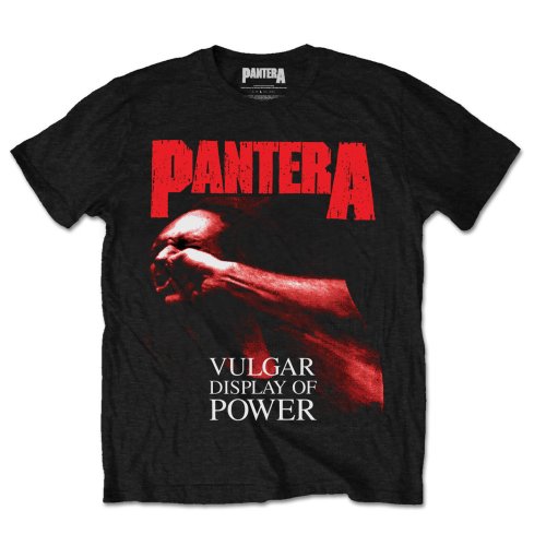 Tričko Pantera - Red Vulgar, Unisex,Čierna,XXL