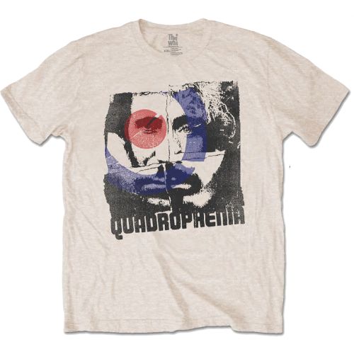 Tričko The Who - Four Square, Unisex,Natural,XXL