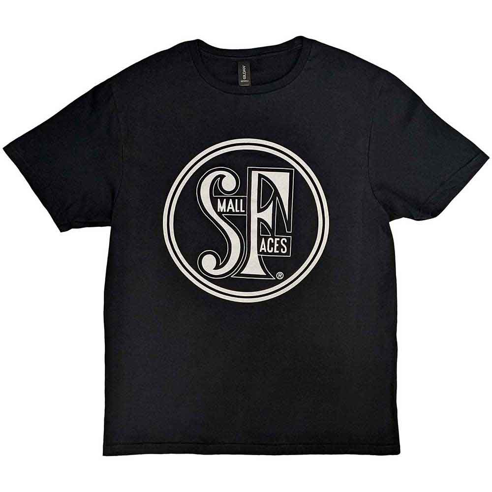 Tričko Small Faces - Logo, Unisex,Čierna,XXL