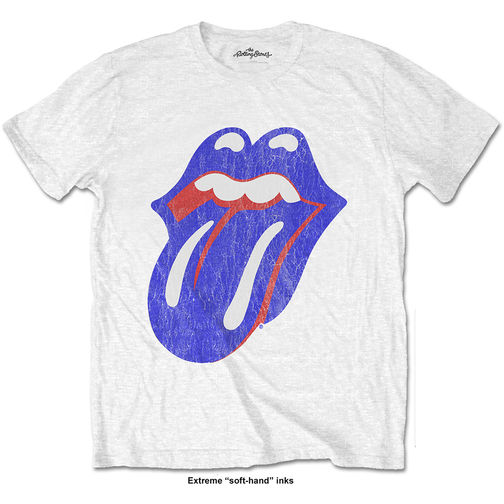 Tričko The Rolling Stones - Blue & Lonesome Vintage, Unisex,Biela,XL