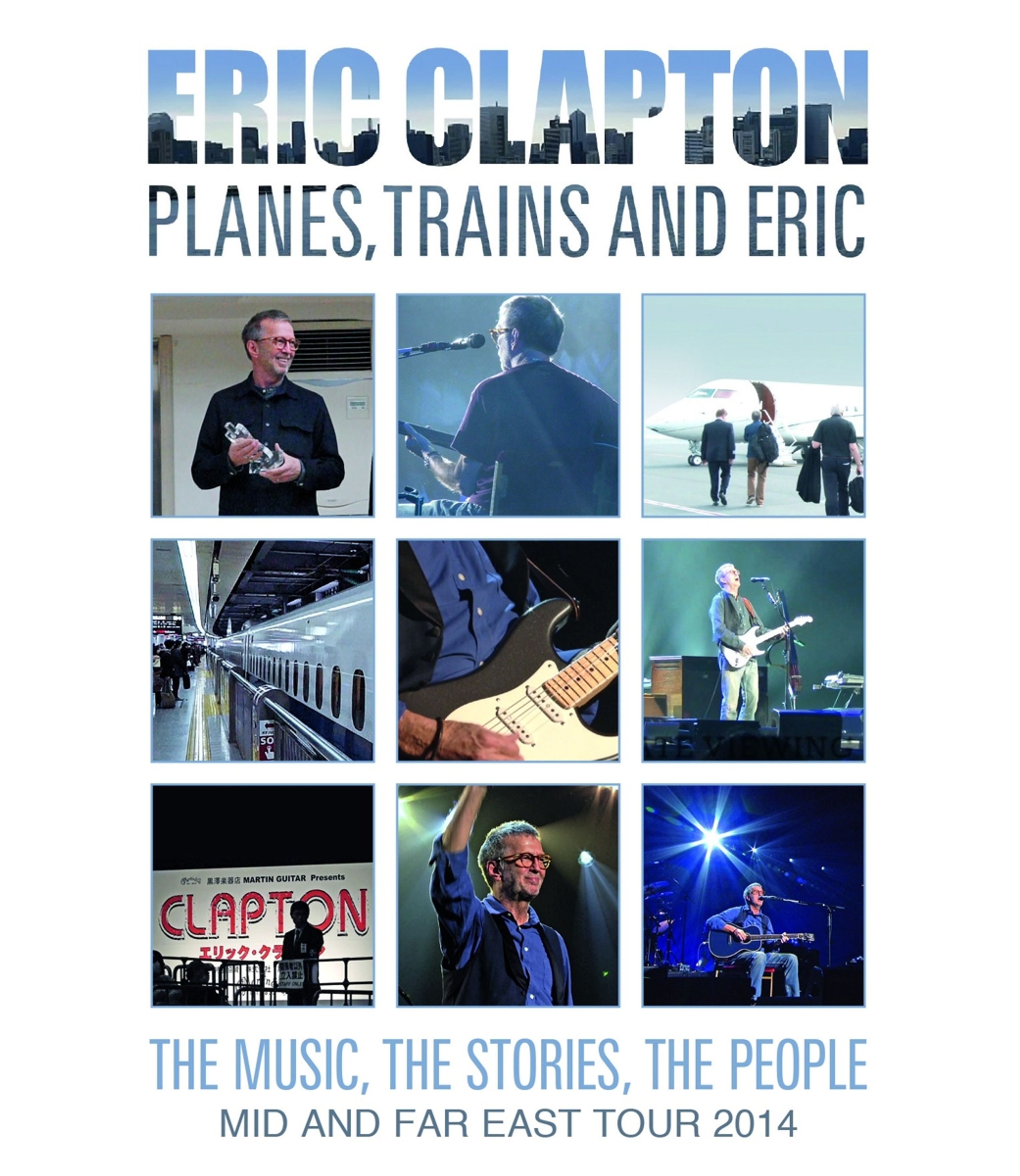 Blu-ray Eric Clapton - PLANES, TRAINS AND ERIC