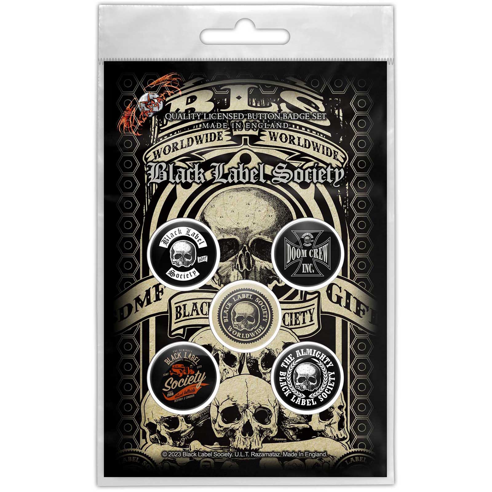 Čapica Black Label Society - Worldwide, Unisex,Čierna,Univerzálna