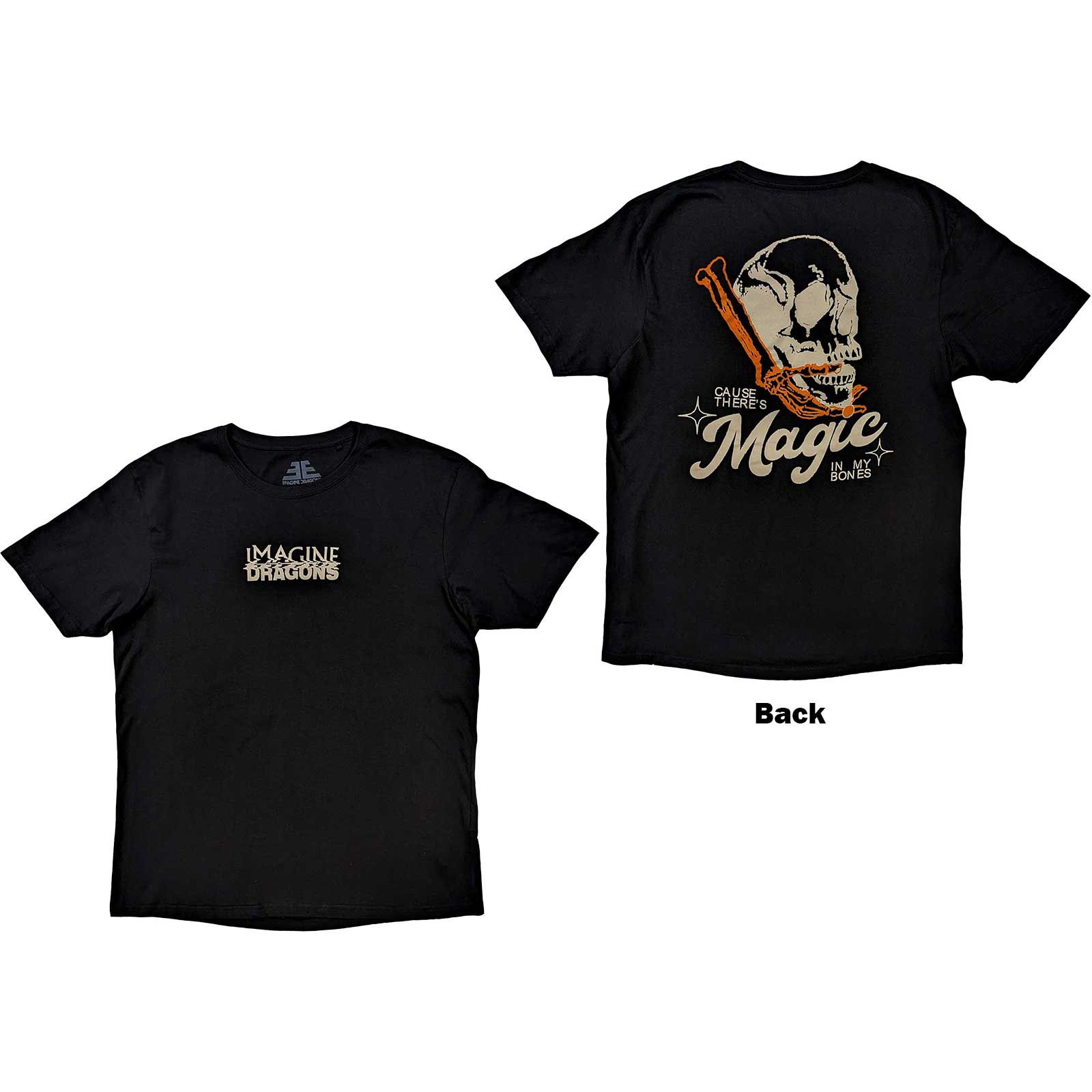 Tričko Imagine Dragons - Magic, Unisex,Čierna,XXL