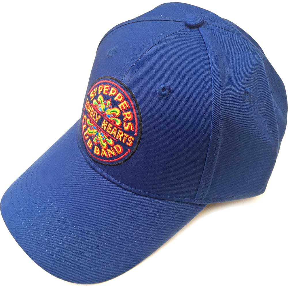 Šiltovka The Beatles - Sgt Pepper Drum, Unisex,Modrá,Univerzálna