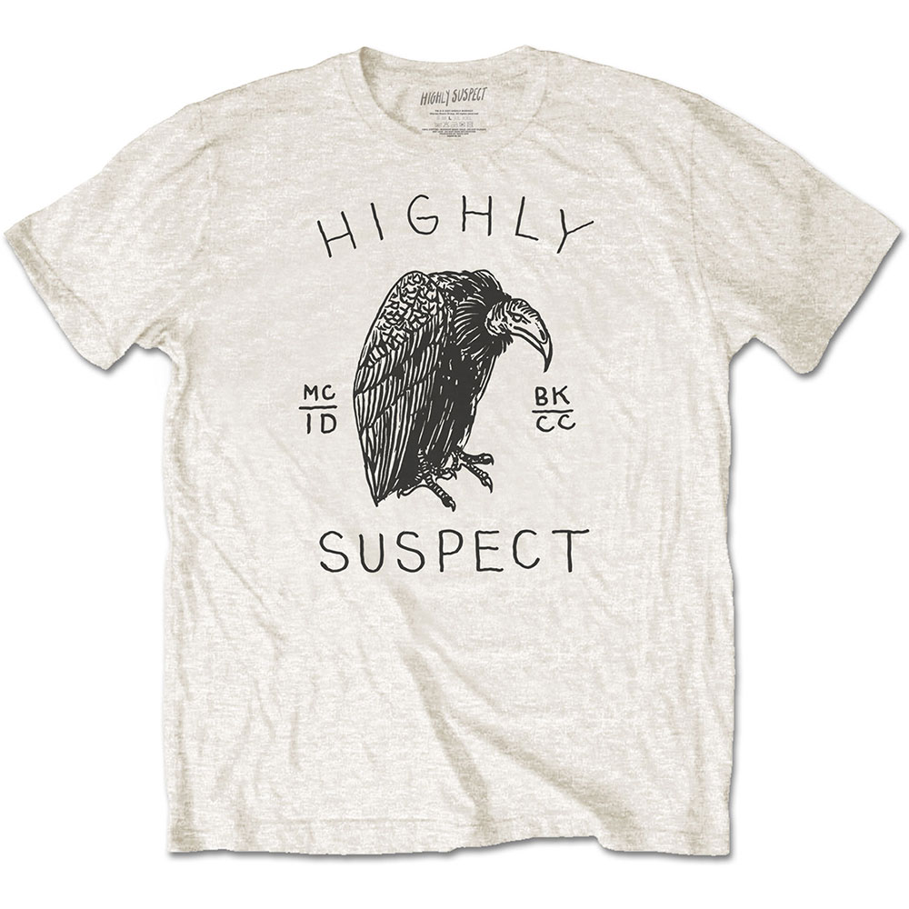 Tričko Highly Suspect - Vulture, Unisex,Natural,XXL