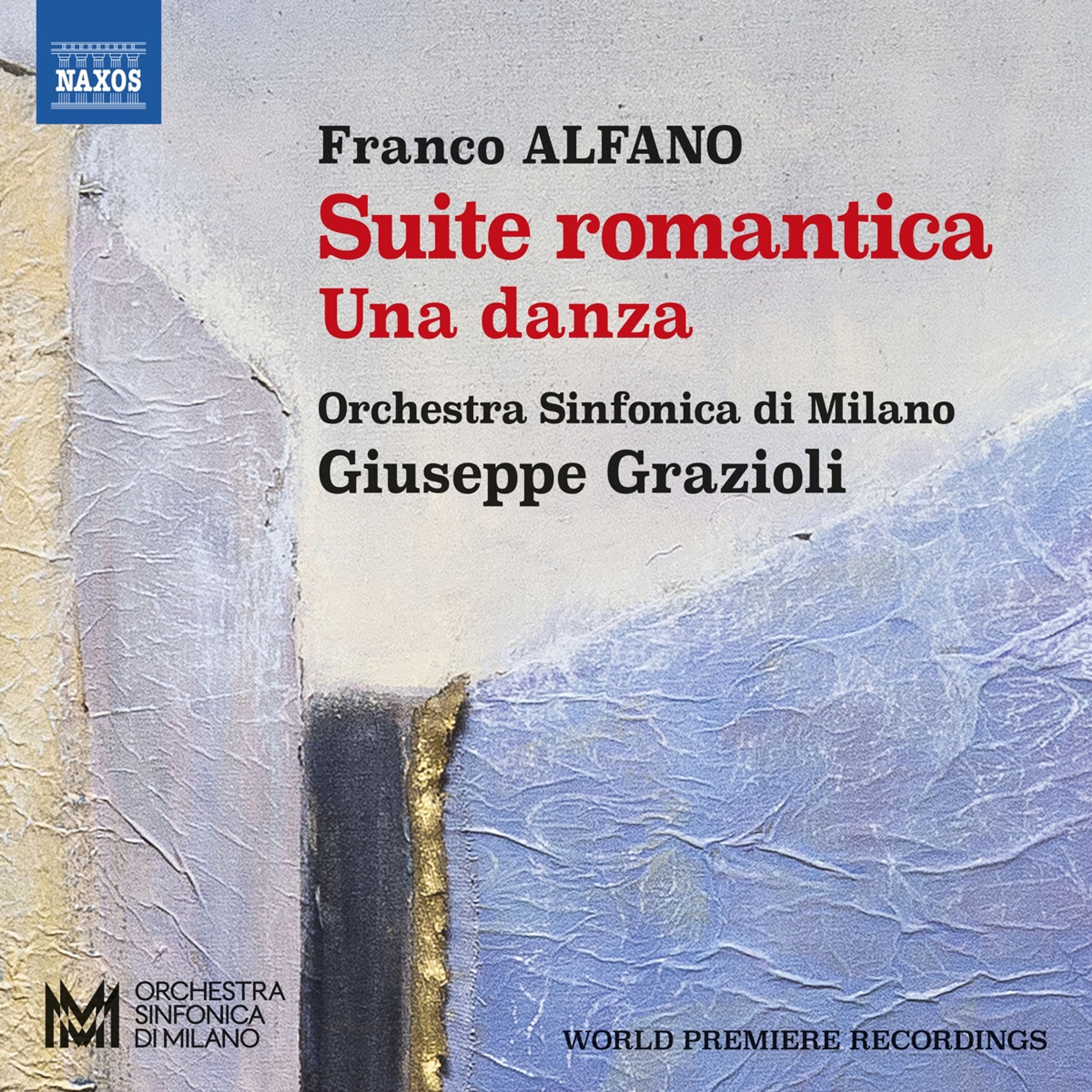 CD Davide Vendramin - FRANCO ALFANO: SUITE ROMANTICA - UNA DANZA