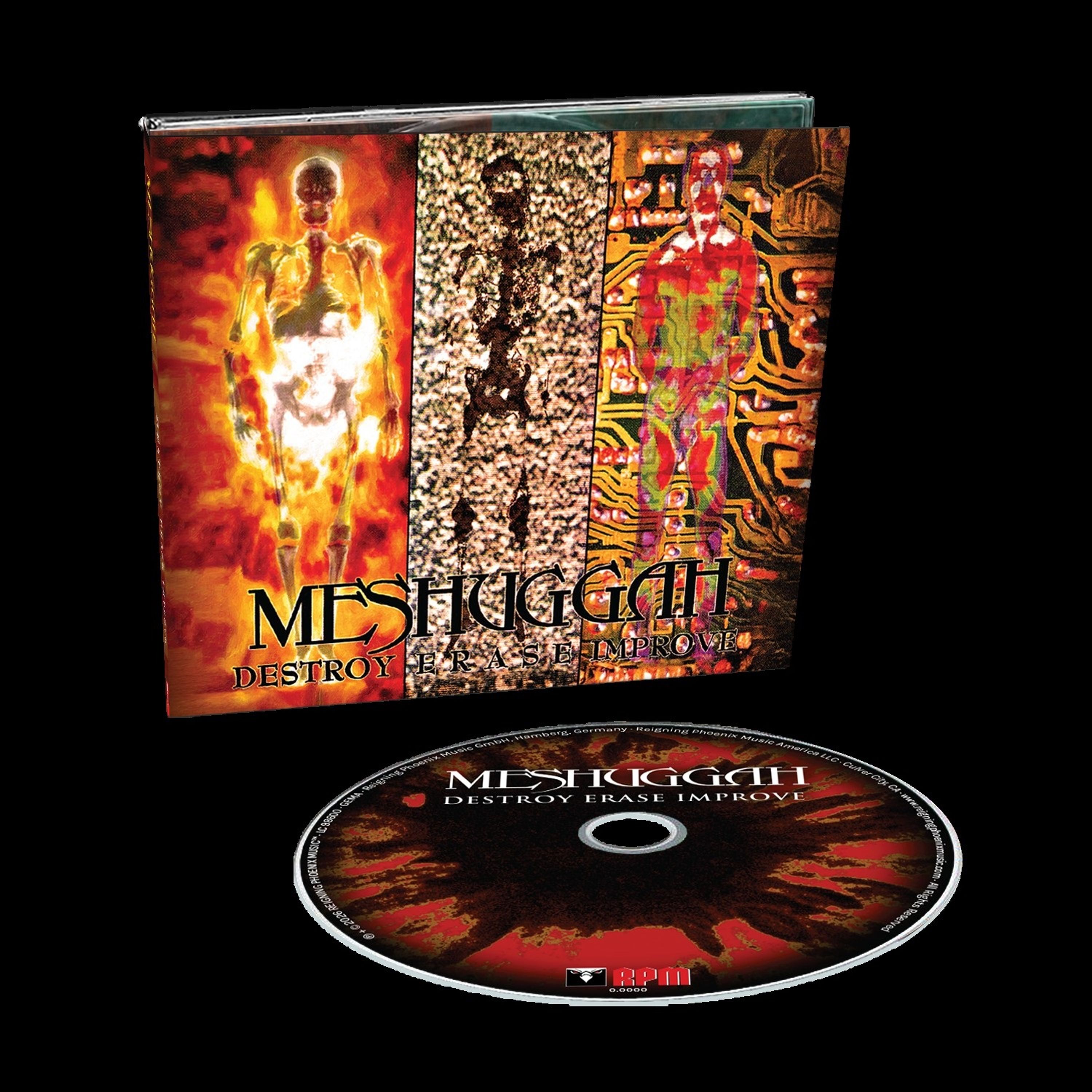 CD Meshuggah - DESTROY ERASE IMPROVE
