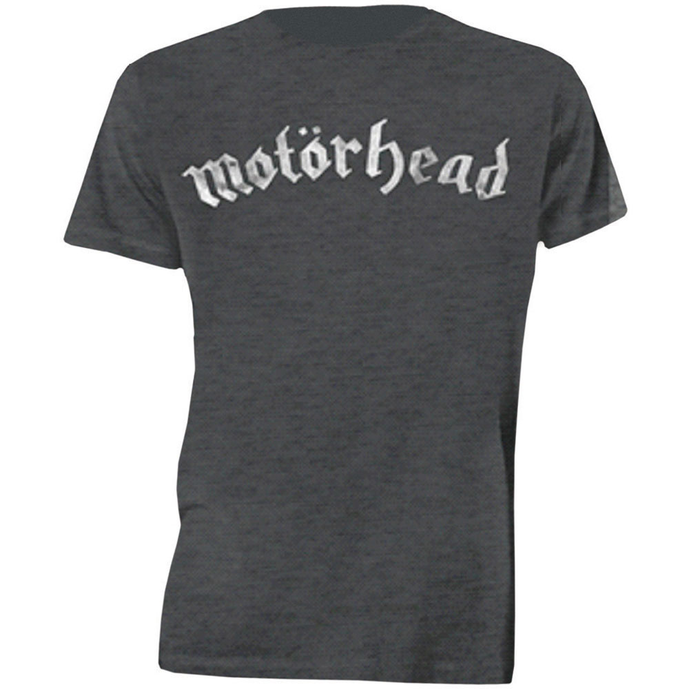 Tričko Motörhead - Distressed Logo, Unisex,Šedá,XXL