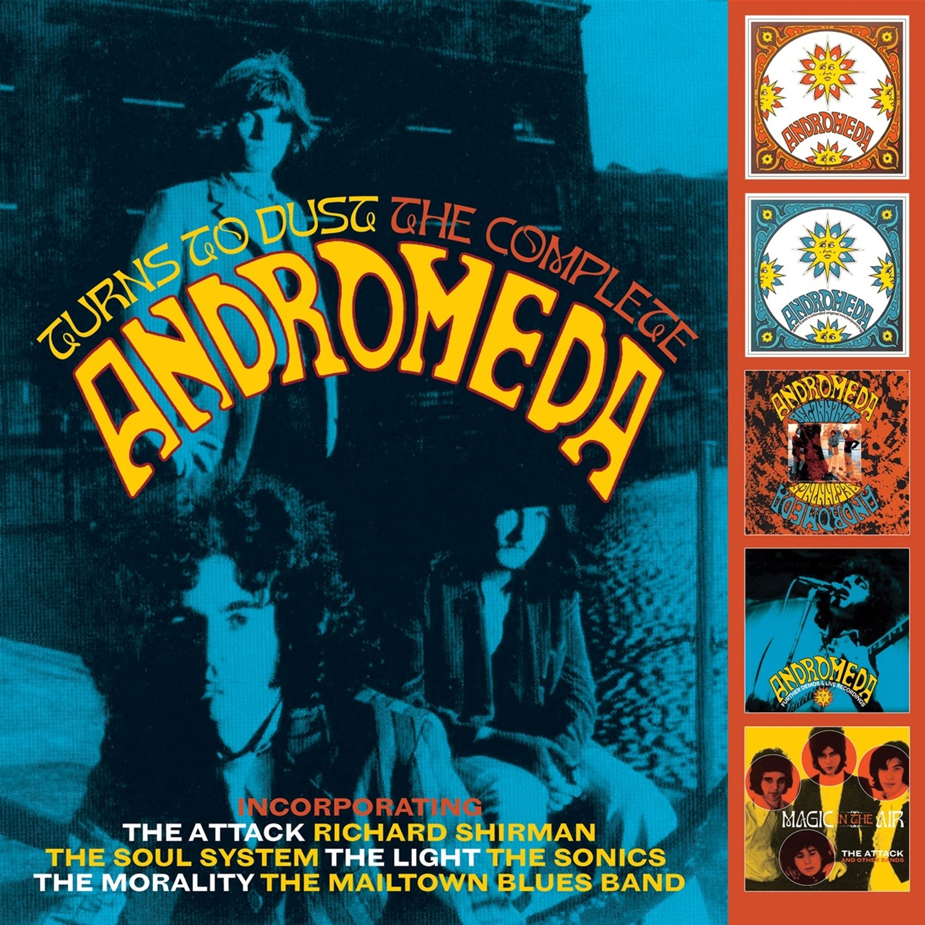 CD Andromeda - TURNS TO DUST - THE COMPLETE ANDROMEDA