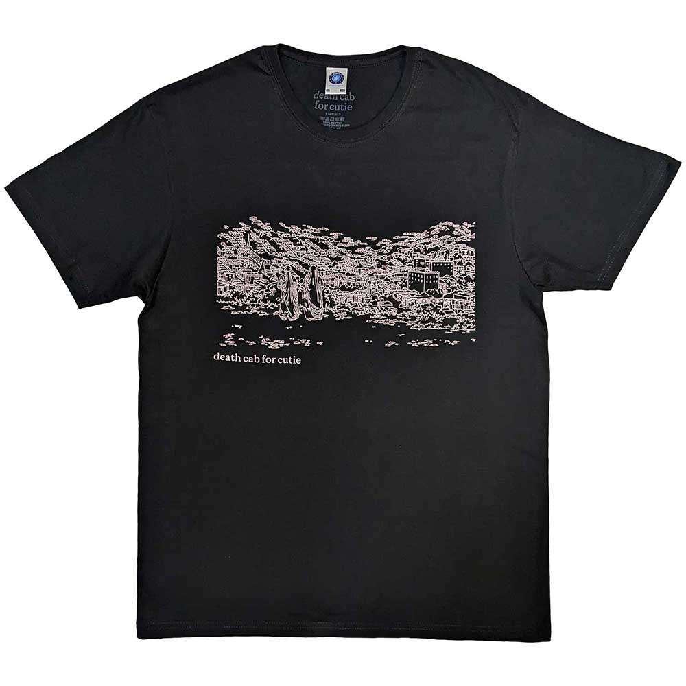 Tričko Death Cab for Cutie - Acoustic, Unisex,Šedá,XXL