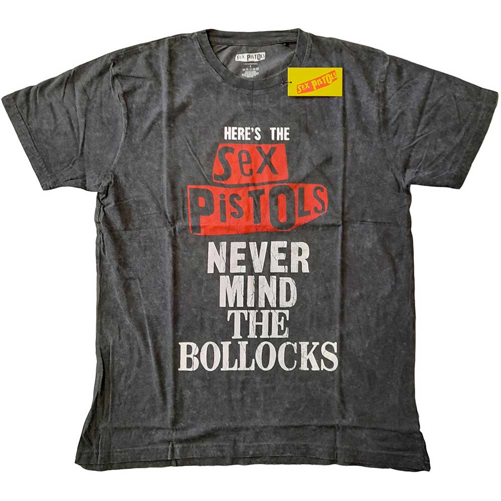 Tričko Sex Pistols - NMTB Distressed, Unisex,Čierna,XXL
