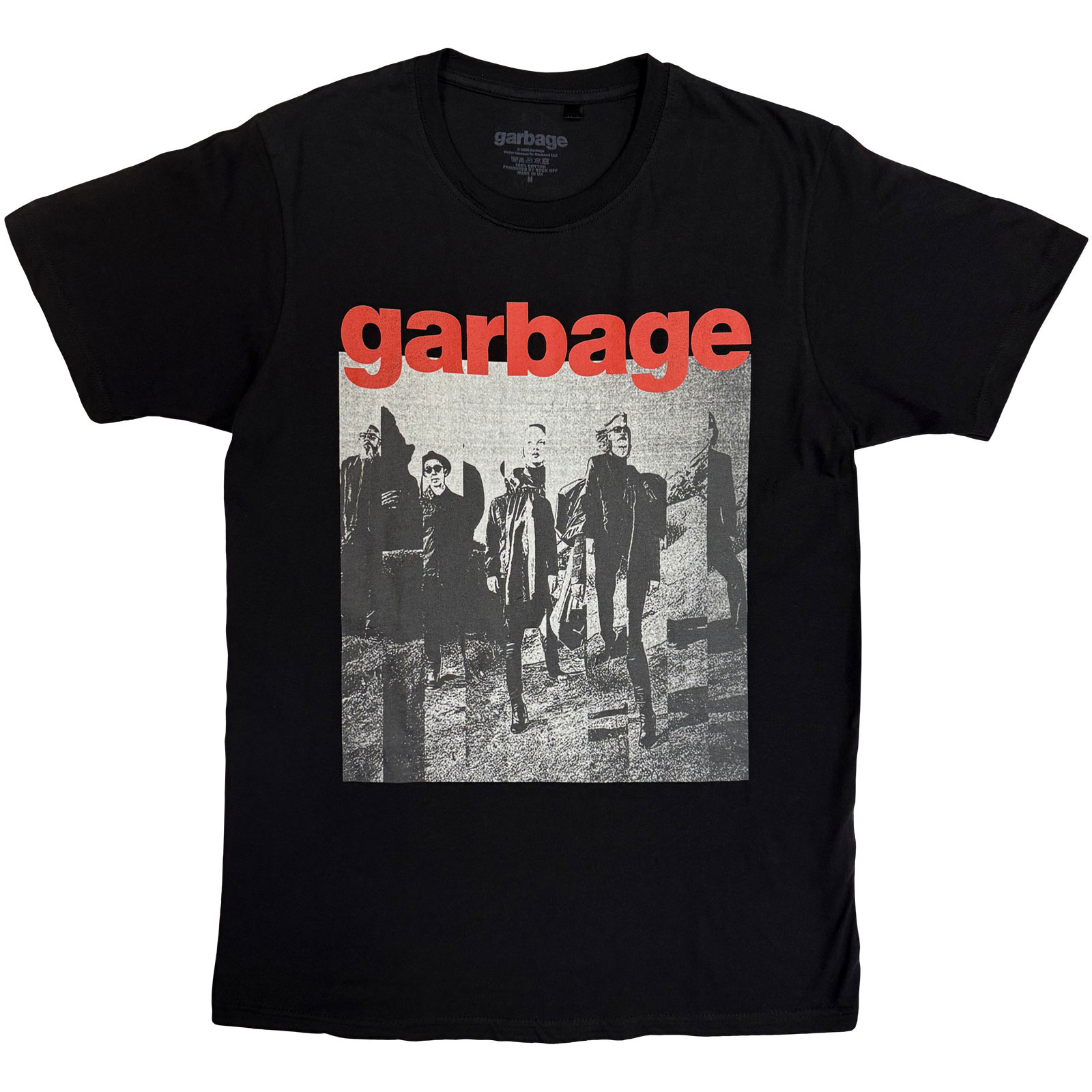 Tričko Garbage - Photo Segments, Unisex,Čierna,XXL