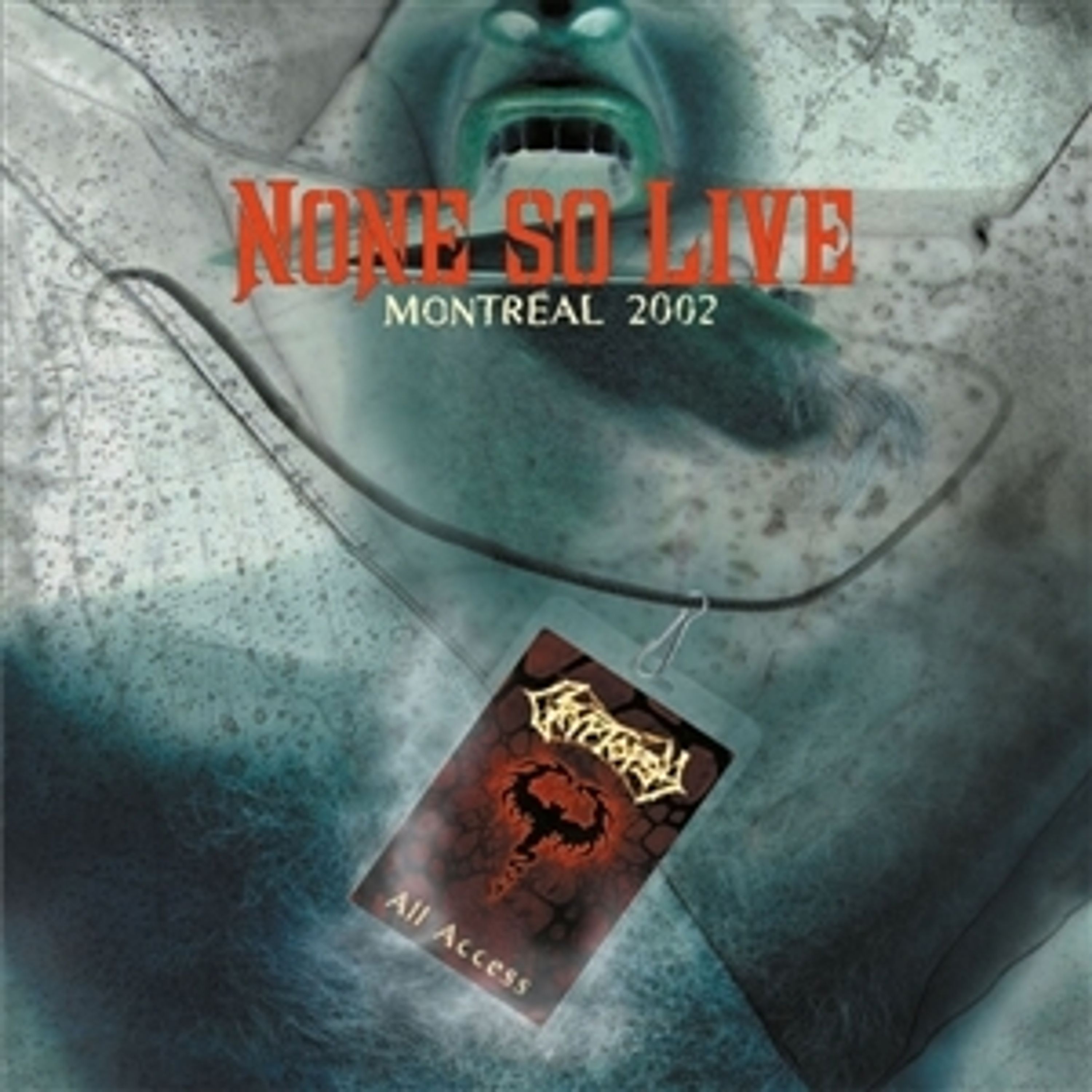 CD Cryptopsy - None So Live