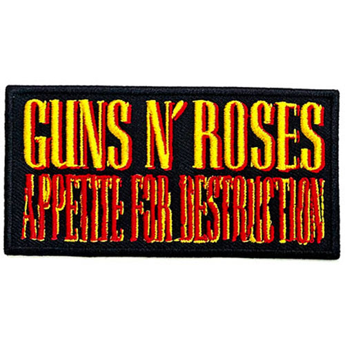 Nažehlovačka Guns N’ Roses - Appetite for Destruction