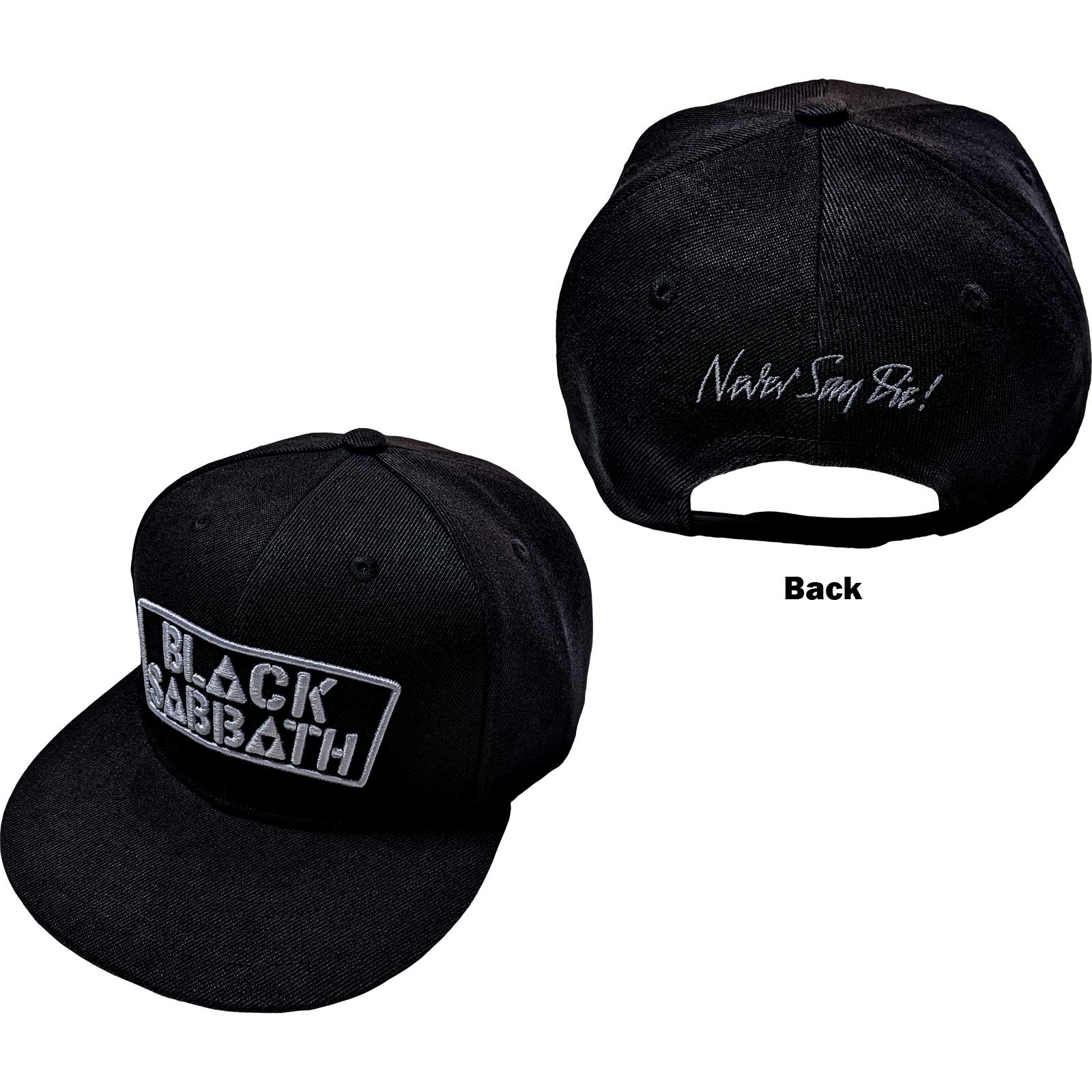 Šiltovka Black Sabbath - Never Say Die, Unisex,Čierna,Univerzálna
