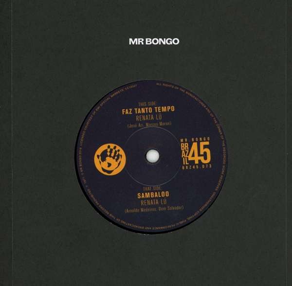 Vinyl Renata Lú - FAZ TANTO TEMPO / SAMBALOO