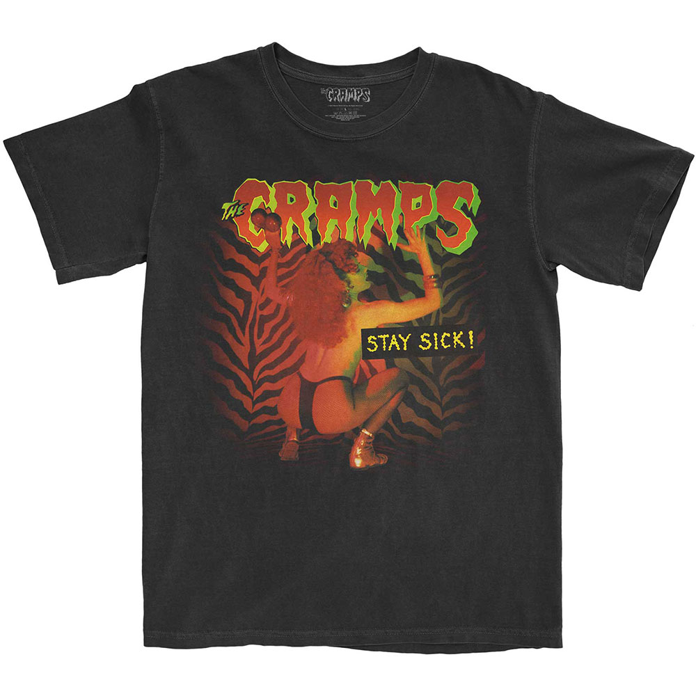 Tričko The Cramps - Stay Sick, Unisex,Čierna,XXL