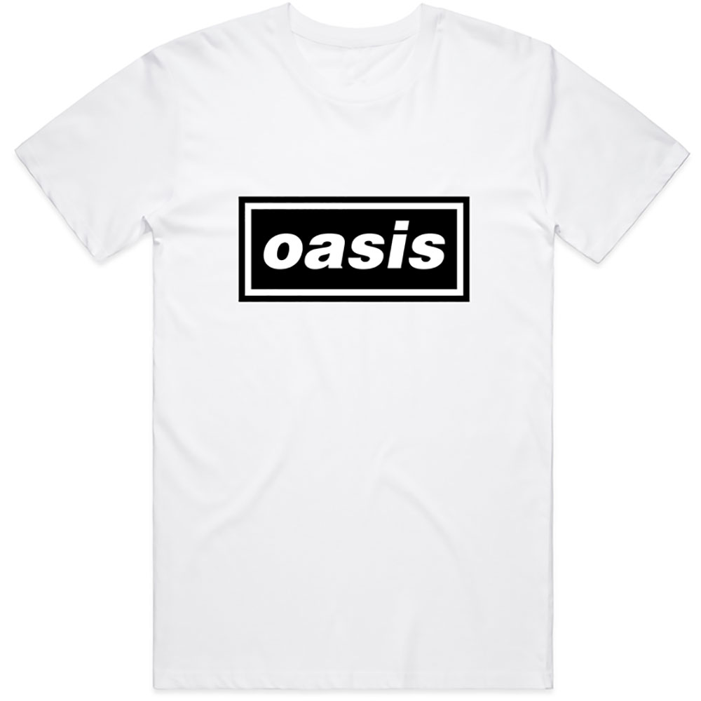 Tričko Oasis - Decca Logo, Unisex,Biela,XXL