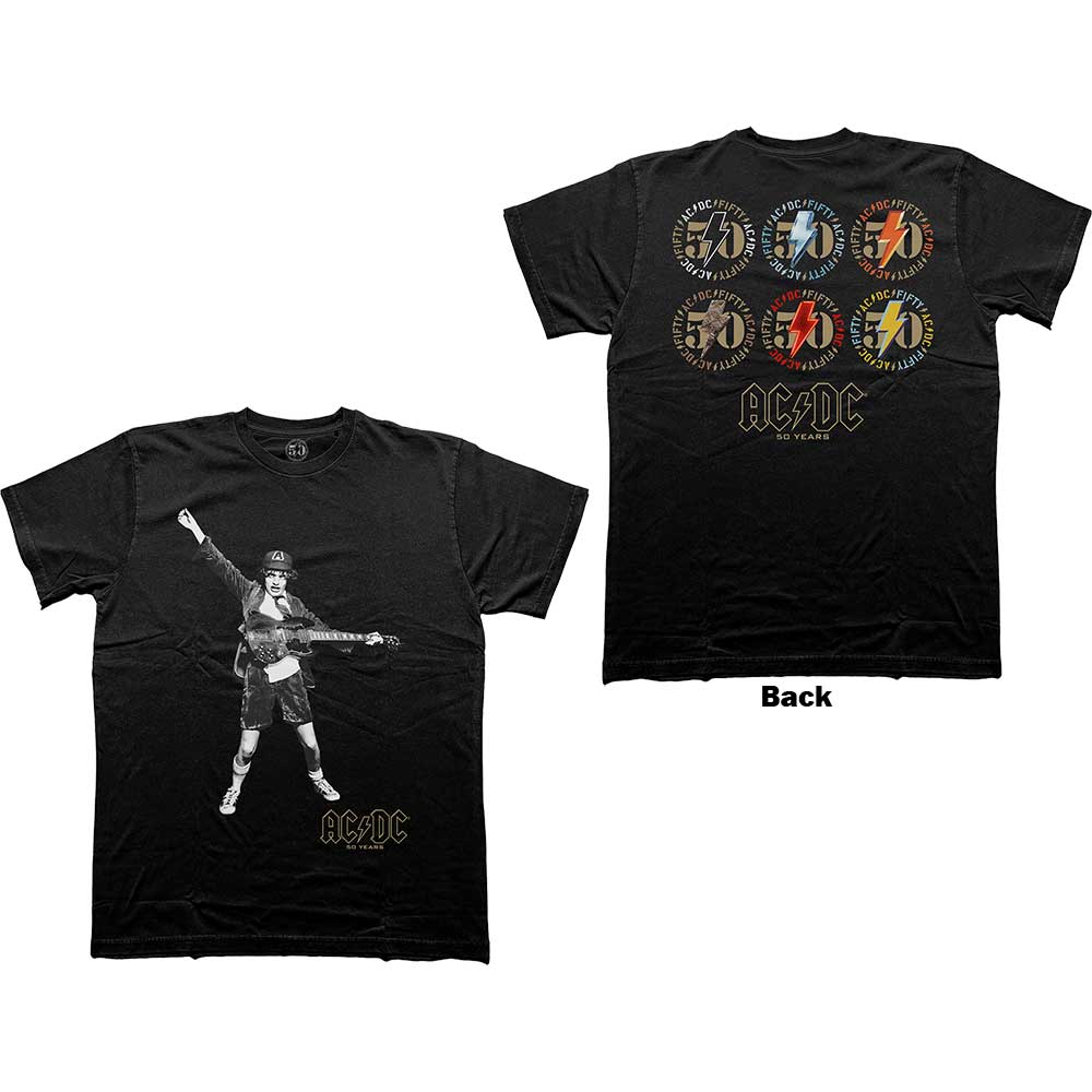 Tričko AC/DC - Emblems, Unisex,Čierna,XXL