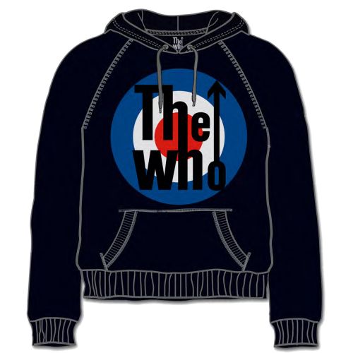 Mikina The Who - Target Classic, Unisex,Čierna,XXL