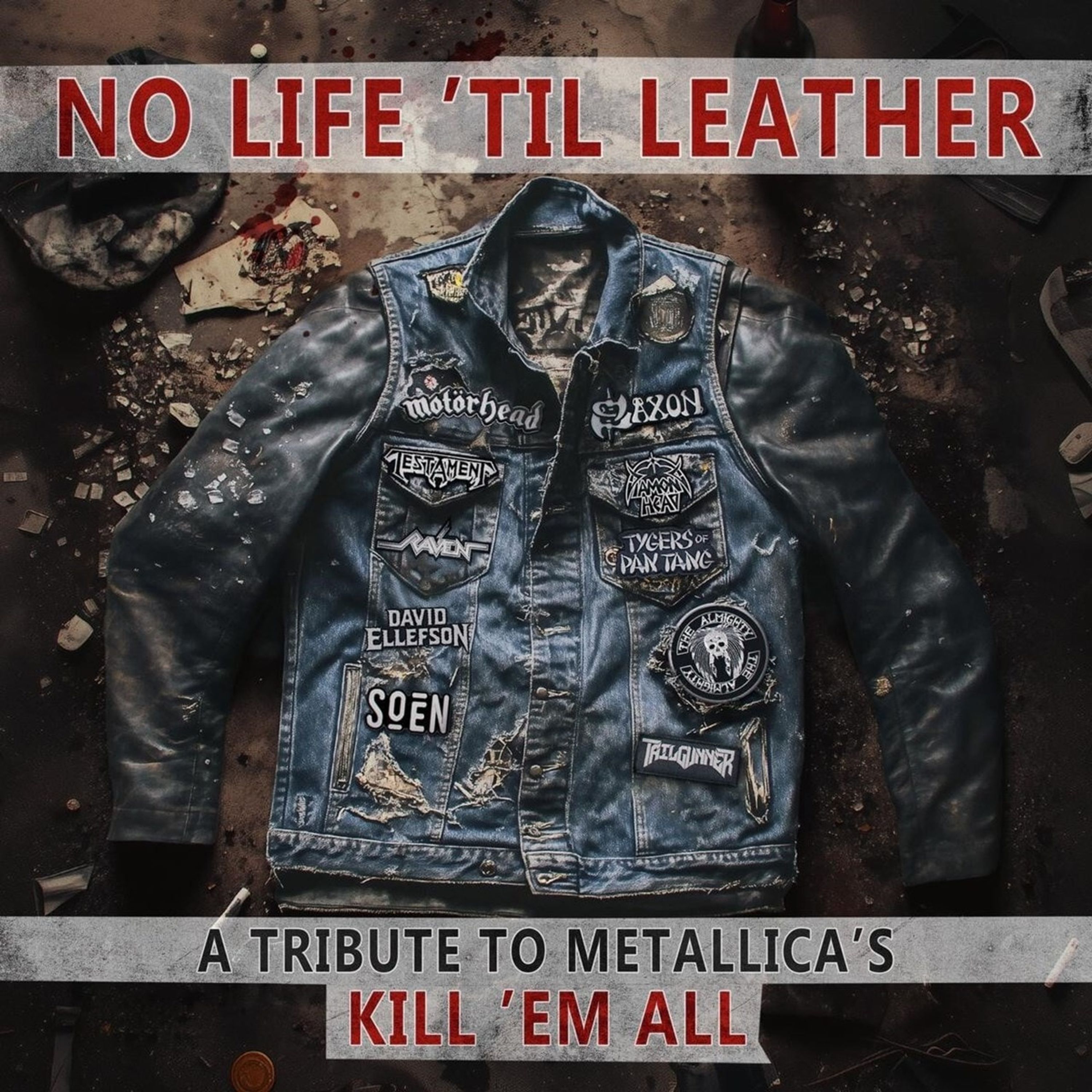 CD Various Artists - NO LIFE 'TIL LEATHER - A TRIBUTE TO METALLICA'S KILL 'EM ALL
