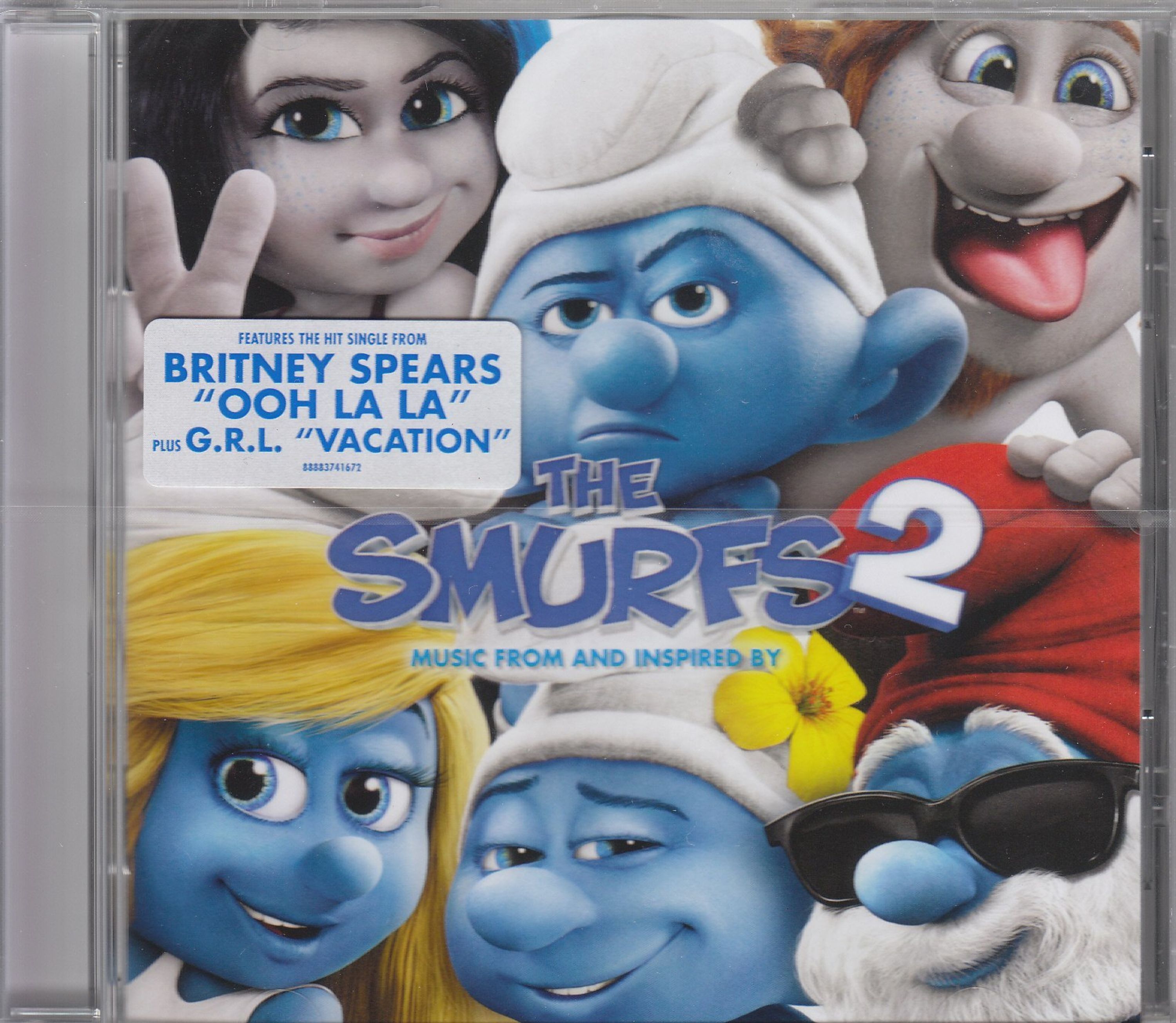 CD Jeff Kite - SMURFS 2: MUSIC FROM & INSPIRED BY THE MOVIE