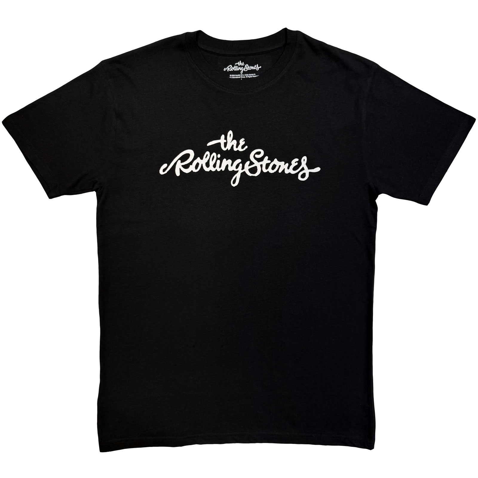 Tričko The Rolling Stones - Logo Mono, Unisex,Čierna,XXL