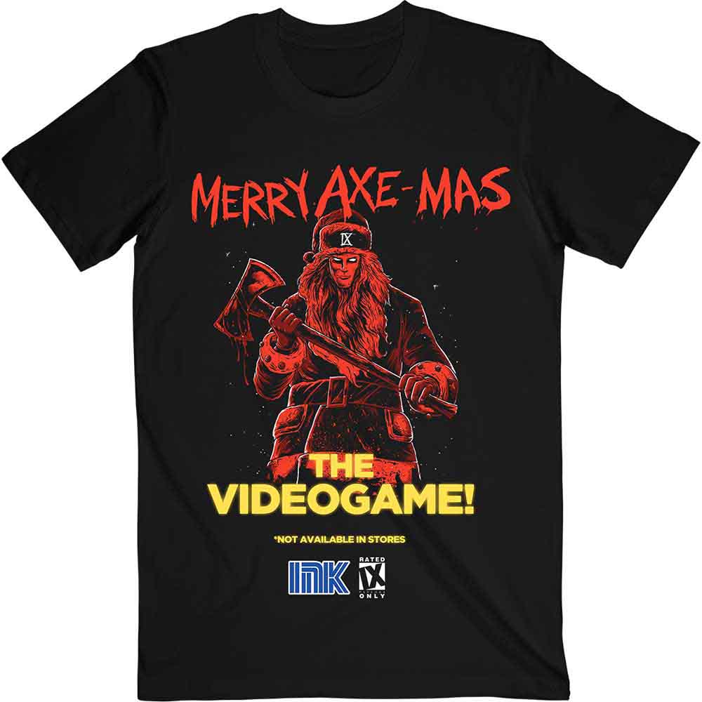 Tričko Ice Nine Kills - Merry Axemas, Unisex,Čierna,S