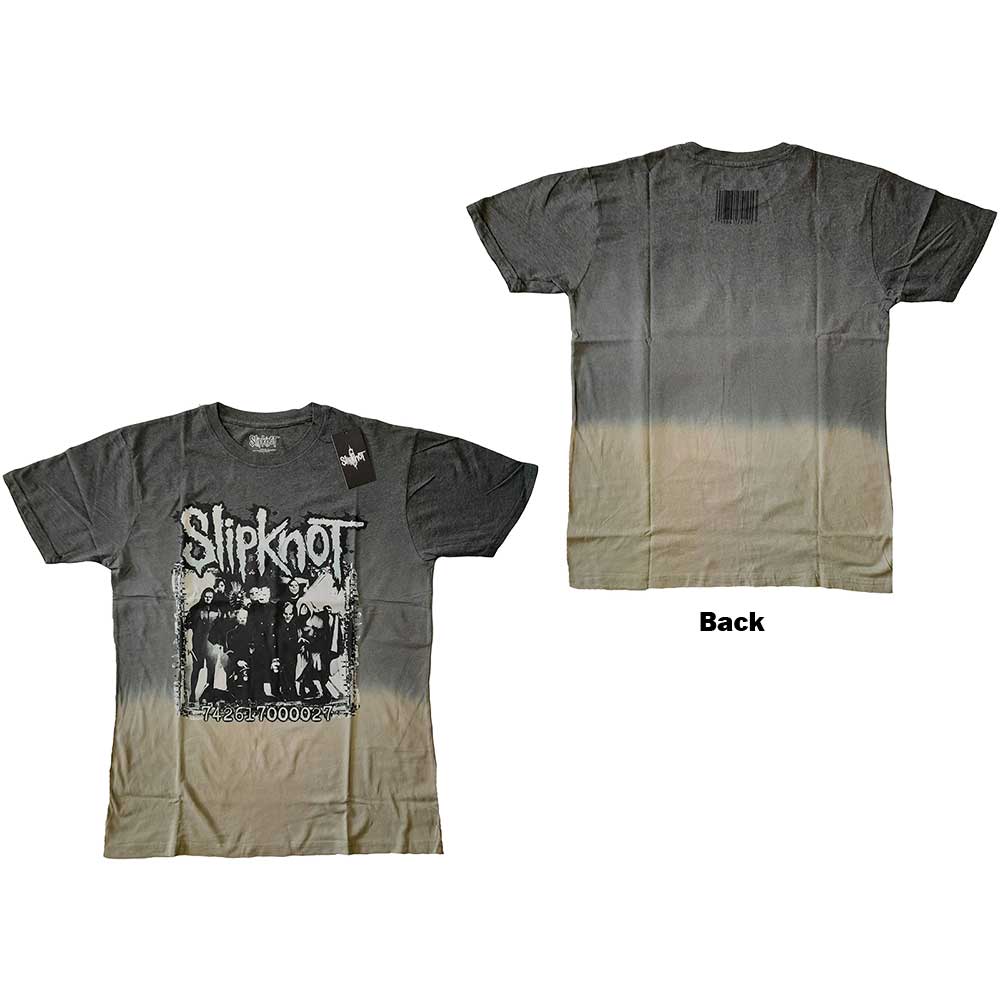 Tričko Slipknot - Barcode Photo, Unisex,Šedá,XXL