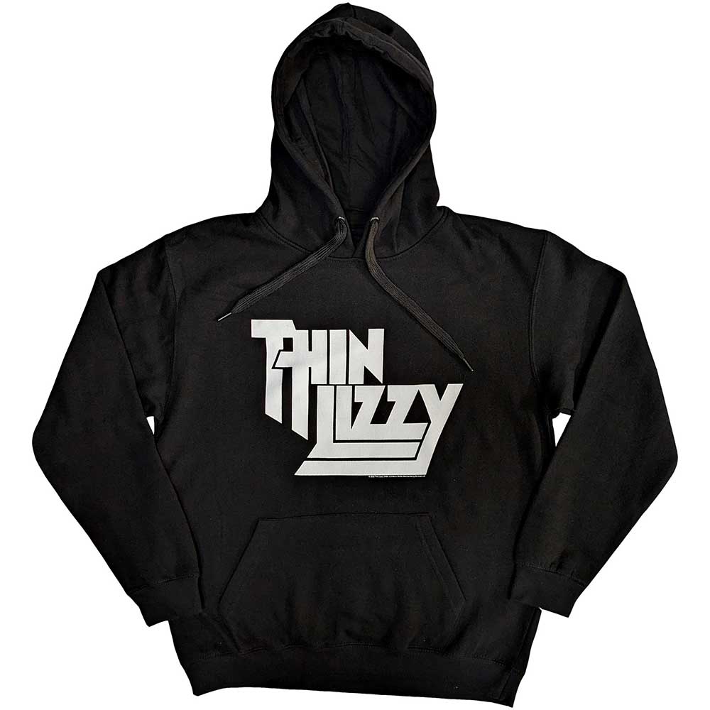 Mikina THIN LIZZY - Stacked Logo, Unisex,Čierna,XXL