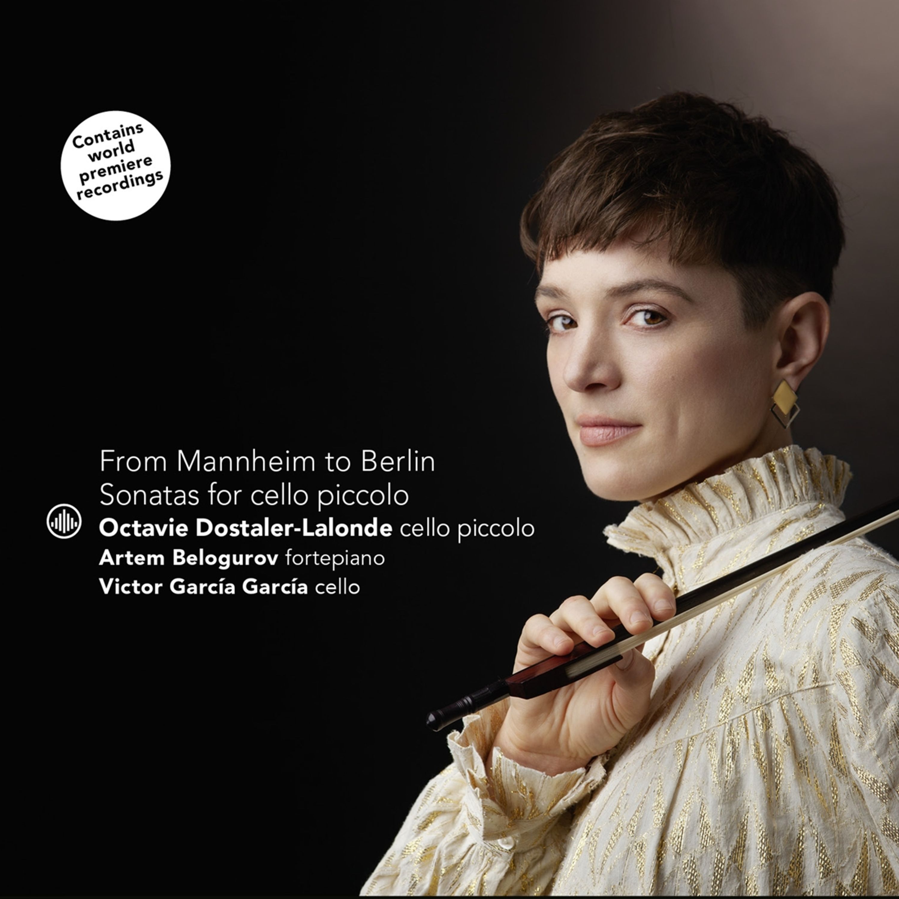 CD Octavie Dostaler-Lalonde - FROM MANNHEIM TO BERLIN - SONATAS FOR VIOLONCELLO