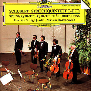 CD - EMERSON STR.QU./ROSTROPOV. - KVINTETY SMYCCOVE