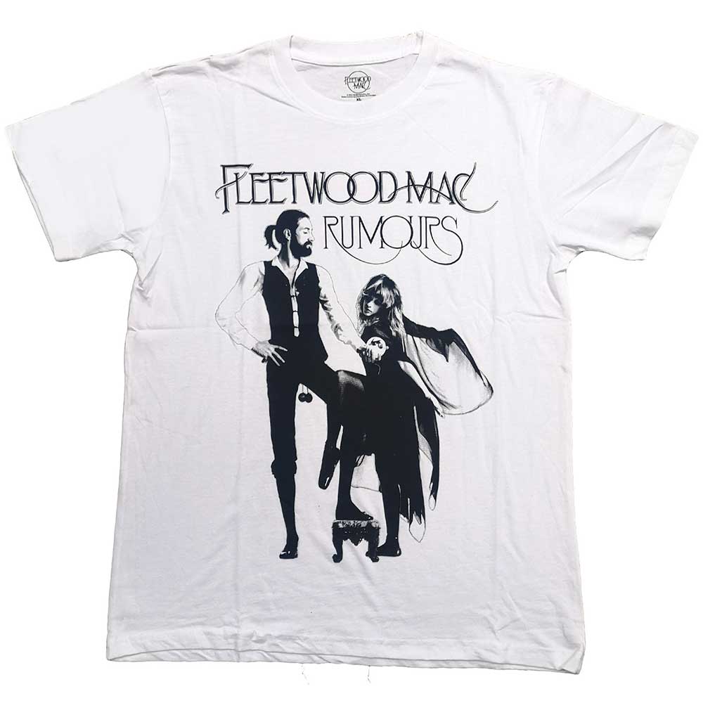 Tričko Fleetwood Mac - Rumours, Unisex,Biela,5XL