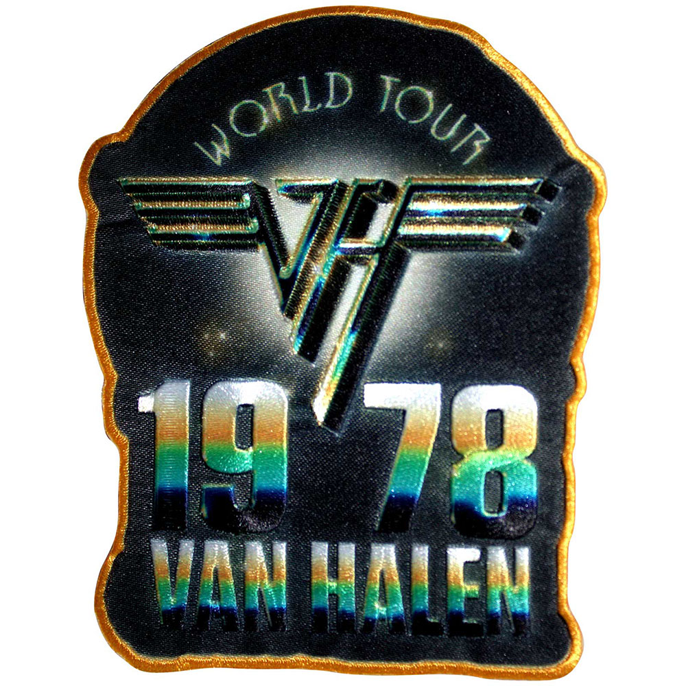 Nažehlovačka Van Halen - World Tour 1978