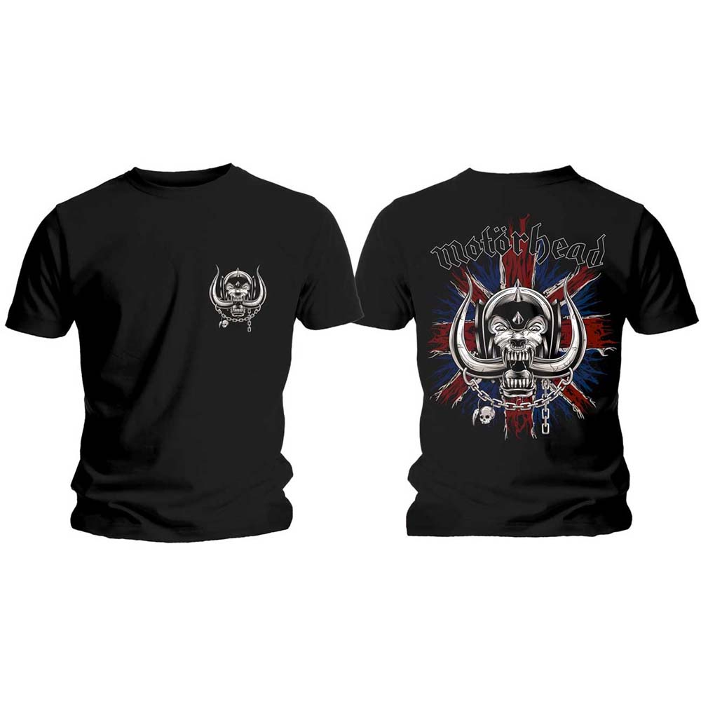 Tričko Motörhead - British Warpig & Logo, Unisex,Čierna,XXL