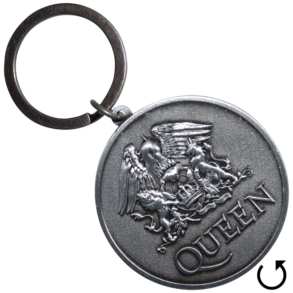 Kľúčenka Queen - Silver Crest Double Sided