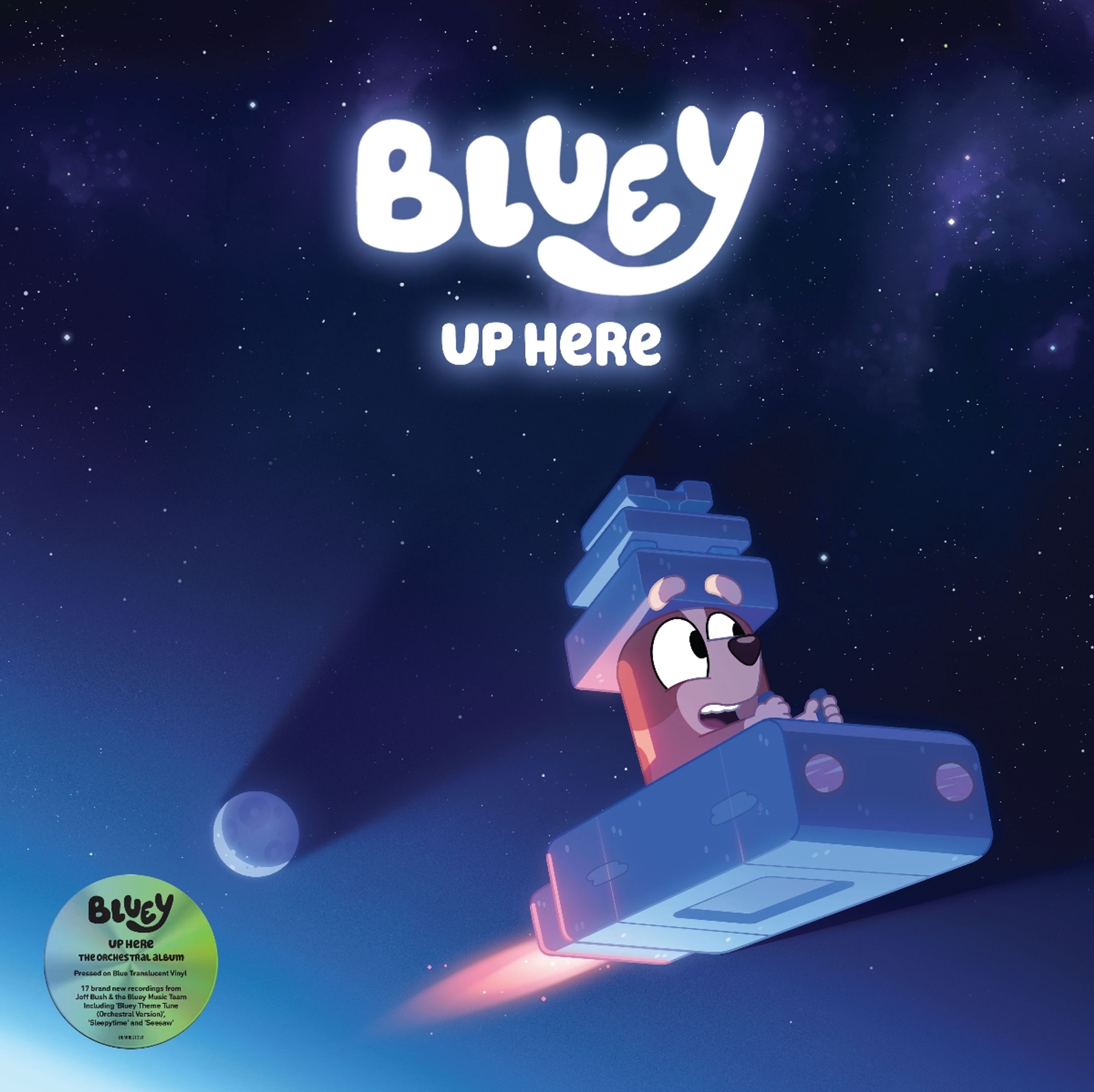 Vinyl Bluey - UP HERE