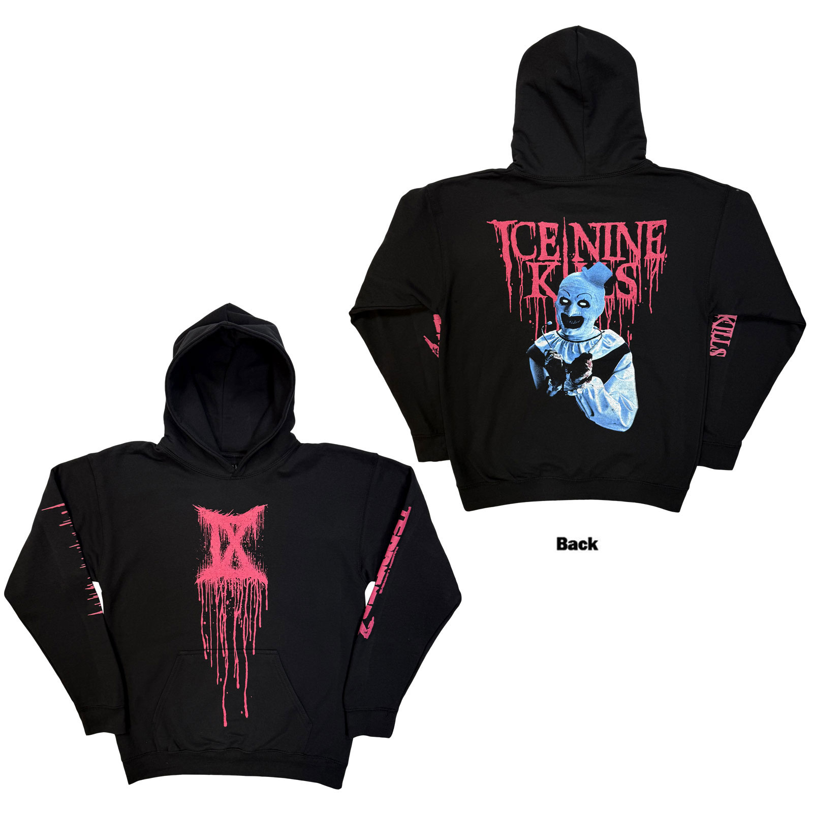 Mikina Ice Nine Kills - Terrifier, Unisex,Čierna,XXL