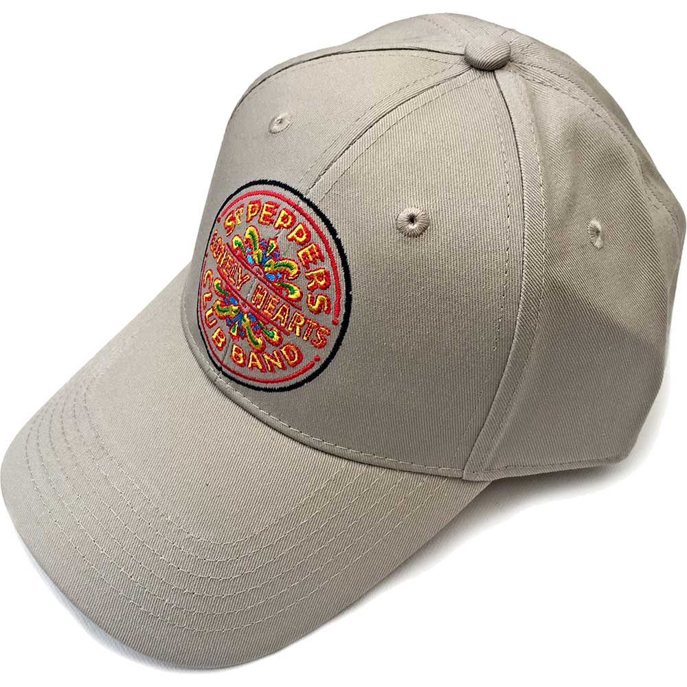 Šiltovka The Beatles - Sgt Pepper Drum, Unisex,Natural,Univerzálna
