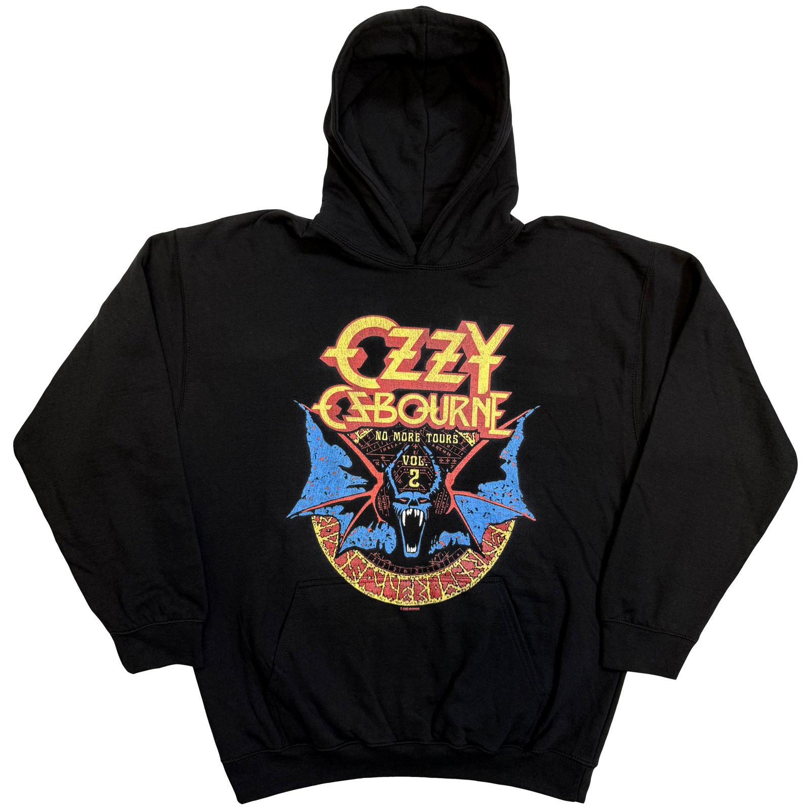 Mikina Ozzy Osbourne - Bat Circle, Unisex,Čierna,L