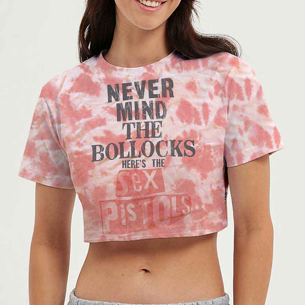 Tielko Sex Pistols - Never Mind the Bollocks, Žena,Ružová,XL