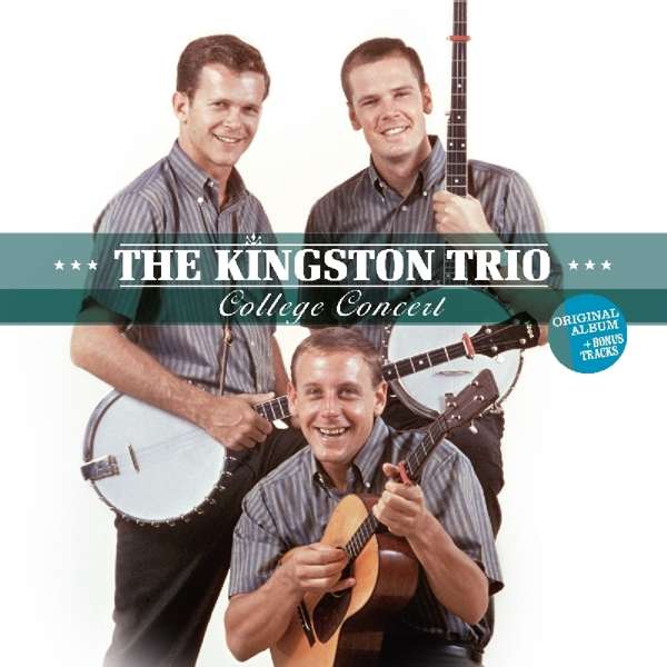 Vinyl The Kingston Trio - COLLEGE CONCERT